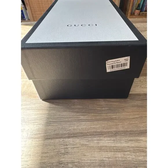 Gucci Sylvie Suede Bow Ballet Flats size 37 - Picture 3 of 9